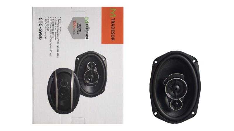 Ηχείο αυτοκινήτου – Oval – 6×9′ – 1500W – CTC-6986 – 001658