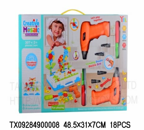 Σετ κατασκευών DIY με εργαλεία – YM006 – 009163