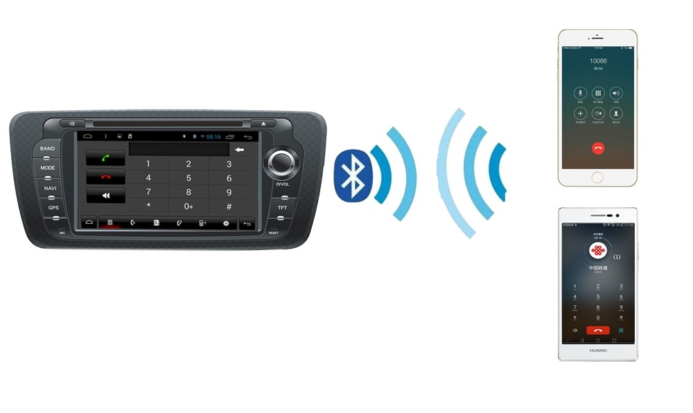 Ηχοσύστημα αυτοκινήτου 2DIN – Seat Ibiza – Android – KD-7004