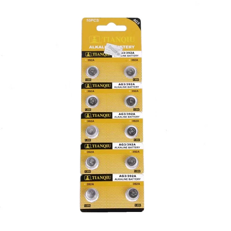 Αλκαλικές μπαταρίες – AG3/392A – 1.55V – 10pcs – 681033