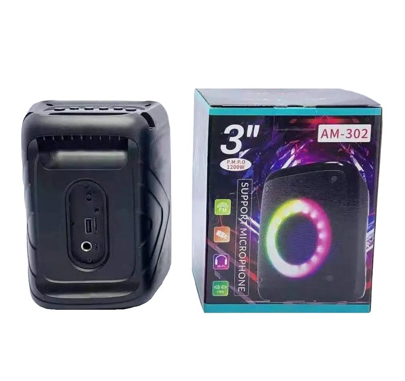 Φορητό ηχείο mini subwoofer – AM-302 – 883143