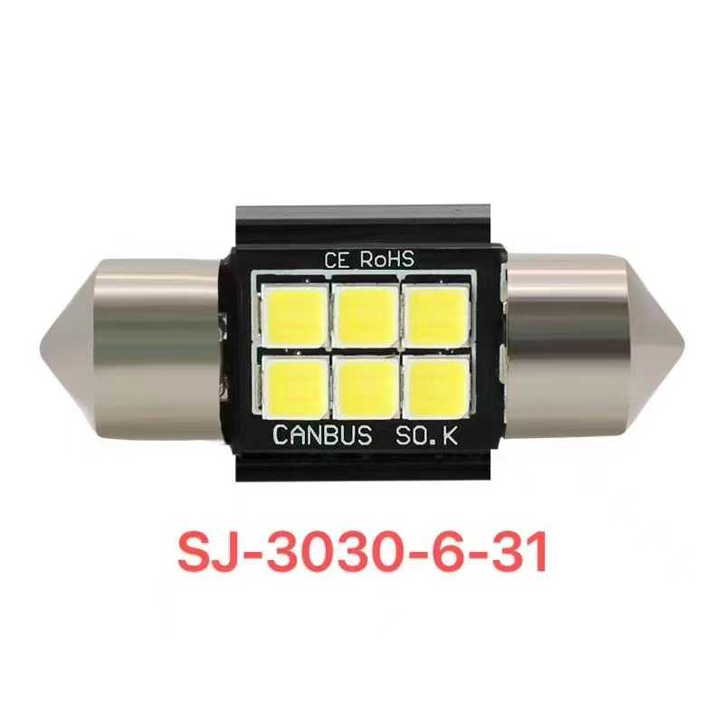 Λαμπτήρας LED – 3030-6-31 – Canbus – 2pcs – 674094