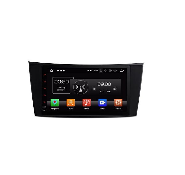 Ηχοσύστημα αυτοκινήτου 2DIN – Mercedes – E-Class – Android – 02′-08′ – JA-8370