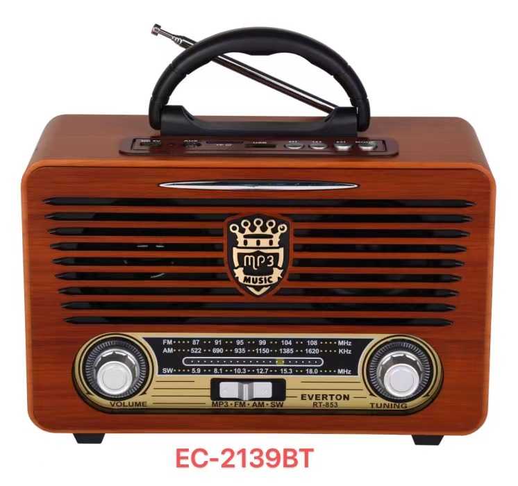 Επαναφορτιζόμενο ραδιόφωνο – EC2139BT – Everton – 121398