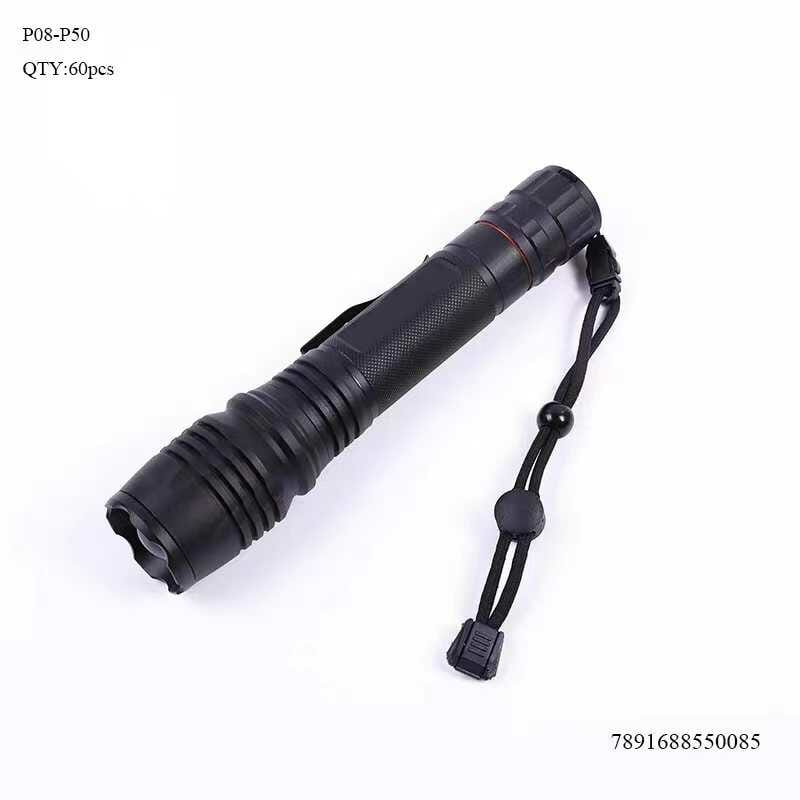 Επαναφορτιζόμενος φακός LED – P08-P50 – 550085