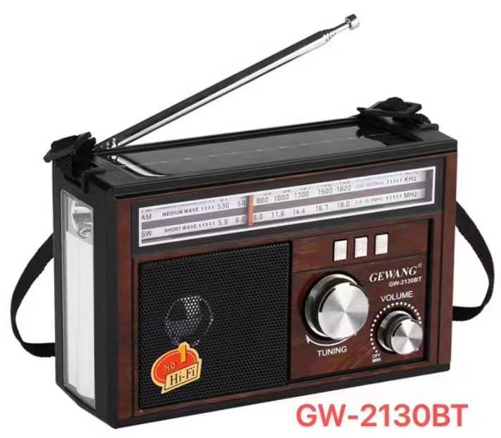 Επαναφορτιζόμενο ραδιόφωνο – GW2130BT – 821309