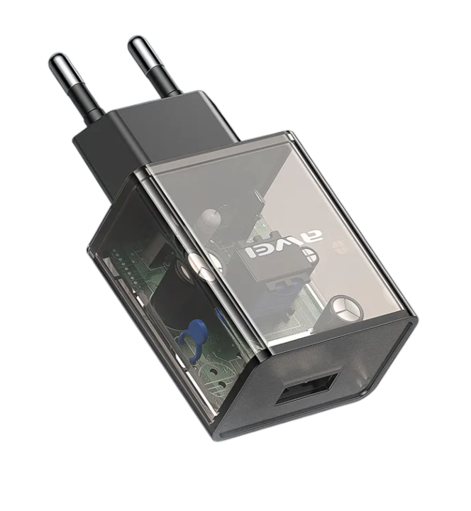 Αντάπτορας φόρτισης με καλώδιο TypeC – C9T – Fast Charge – 2.4A – AWEI – 005050