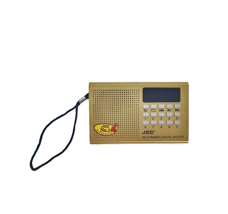 Επαναφορτιζόμενο ραδιόφωνο – JOC-KK9 – 370175 – Gold