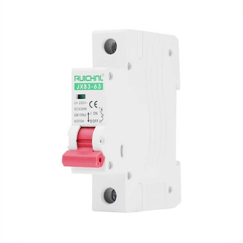 Διακόπτης ασφαλείας ράγας – RXB3-63-10A-1P-6KA – 068554