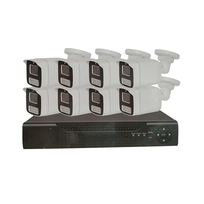 Καταγραφικό δικτύου με 8 κάμερες – CCTV Security Recording System – POE – 080067