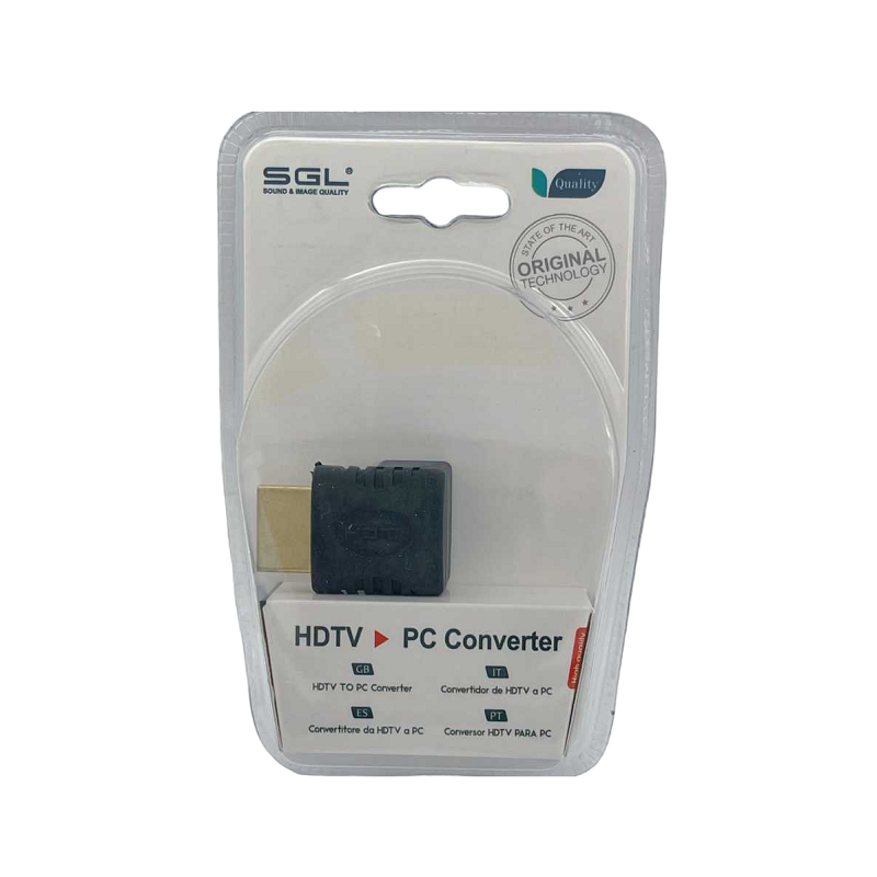 Αντάπτορας εικόνας/ήχου HDMI γωνιακός – HDMI male σε HDMI female – 6040 – 098449