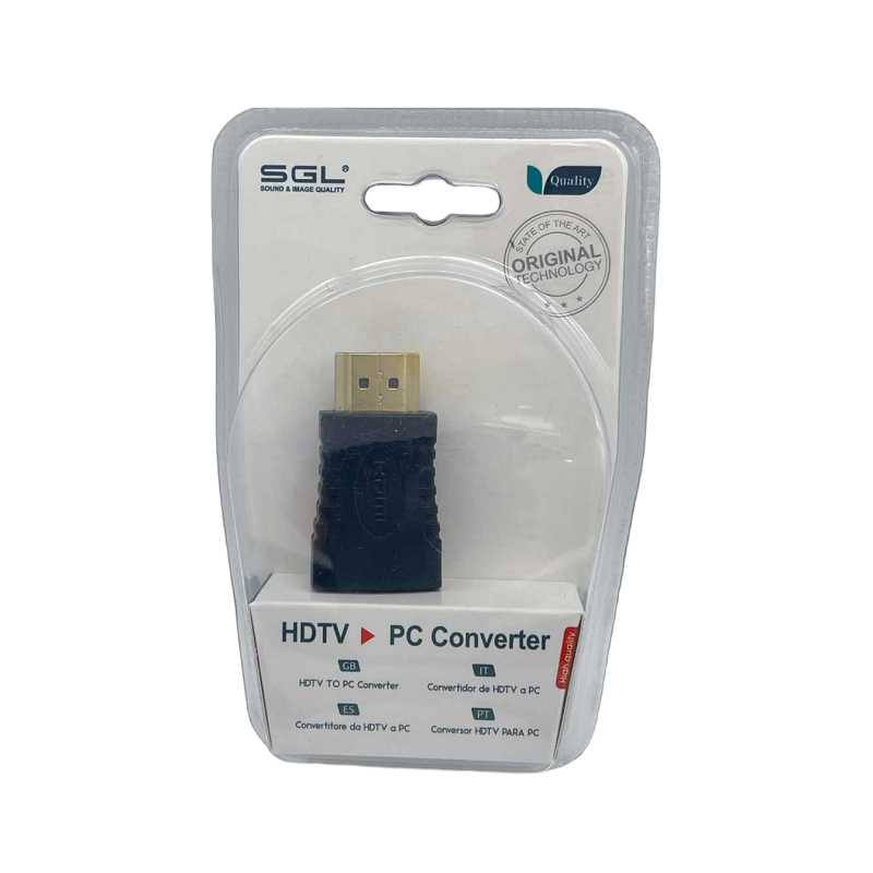 Αντάπτορας εικόνας/ήχου HDMI – HDMI male σε HDMI female – 6043 – 098456