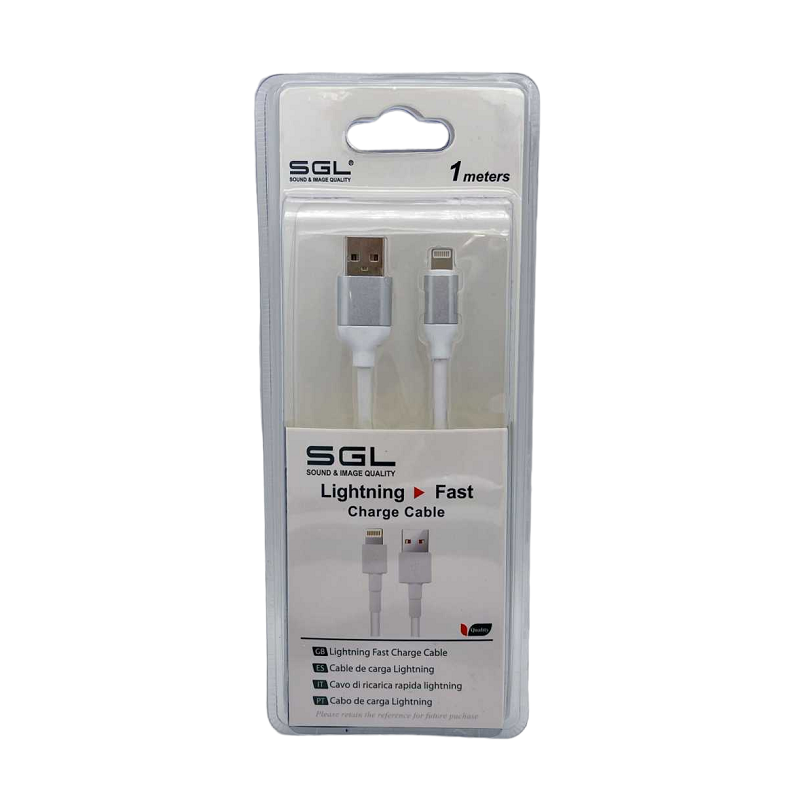 Καλώδιο φόρτισης & data – Lightning – Fast Charge – FB5 – 1m – 099248