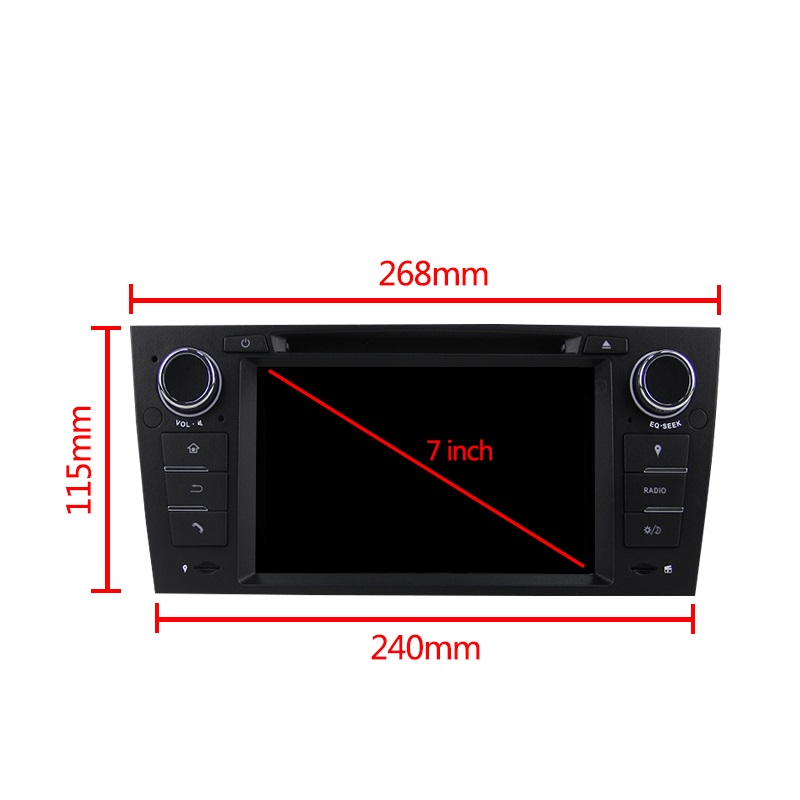 Ηχοσύστημα αυτοκινήτου 2DIN – BMW E90 – Android – 111904