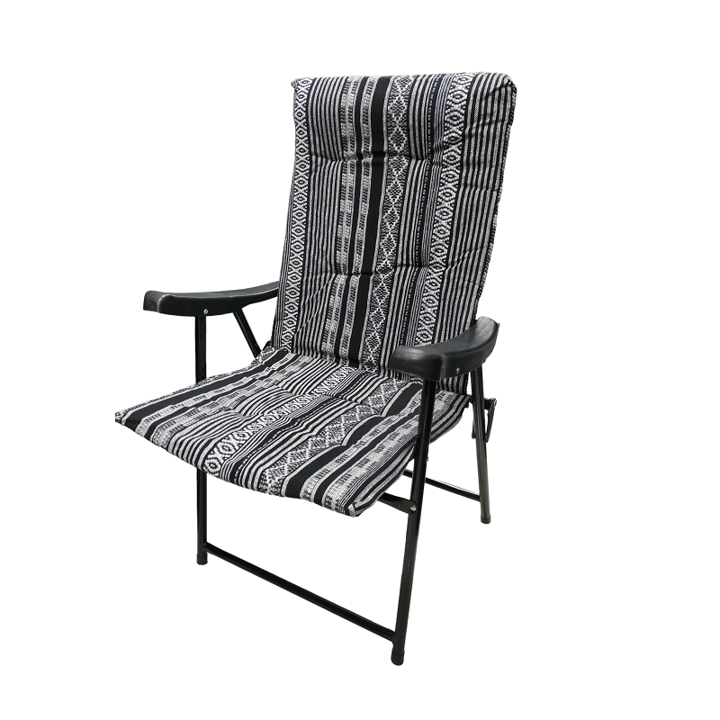 Πτυσσόμενη καρέκλα camping – 1297-50 – 100014 – Black/White
