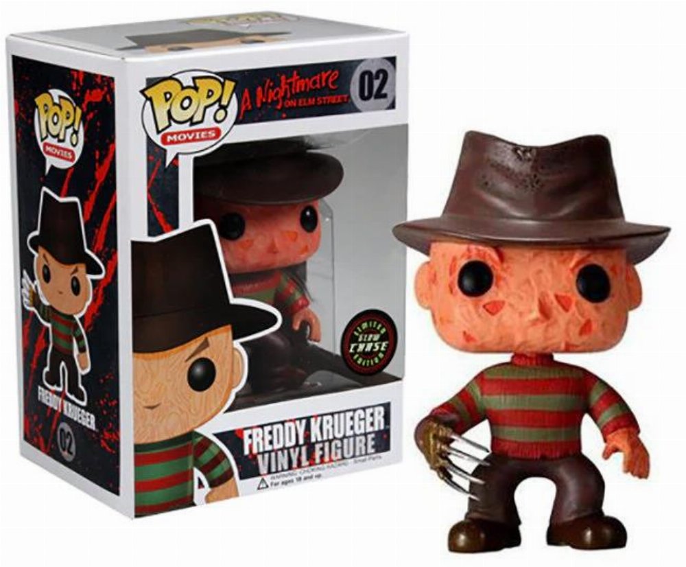 Φιγούρα Funko POP! Nightmare on Elm Street – Freddy Krueger (GITD) #02 (Chase)