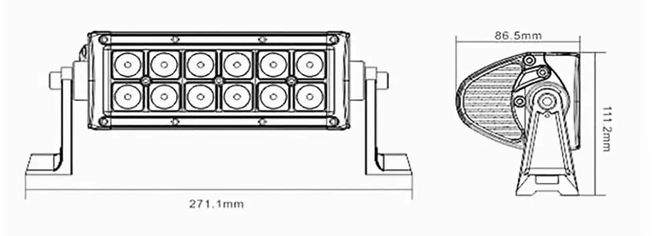 Προβολέας οχημάτων LED – R-D11101E-B036 – 110617