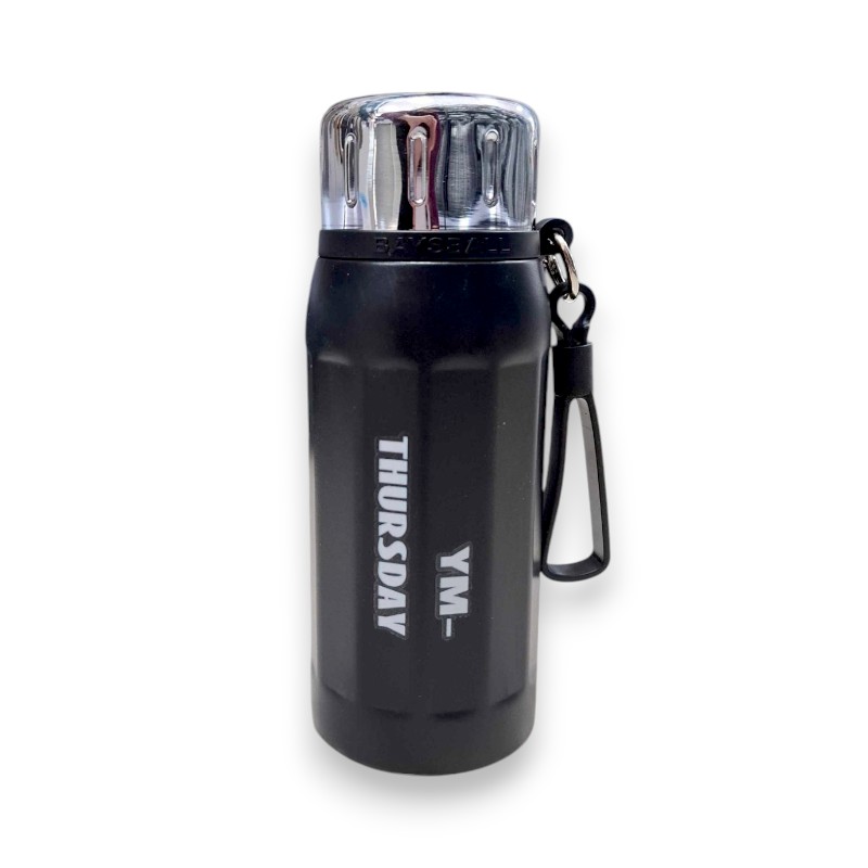 Φορητό παγούρι-θερμός – 650ml – 123774 – Black