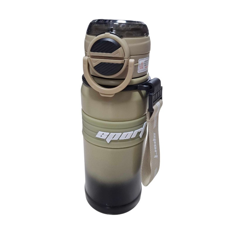 Φορητό παγούρι-θερμός – 680ml – 123859 – Beige