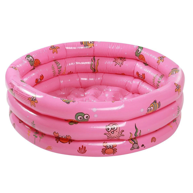 Παιδική φουσκωτή πισίνα – 90*30cm – 150892 – Pink