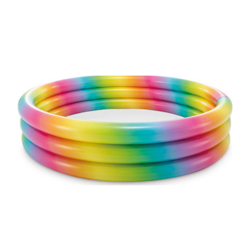 Παιδική φουσκωτή πισίνα Rainbow – 110*30cm – 150922
