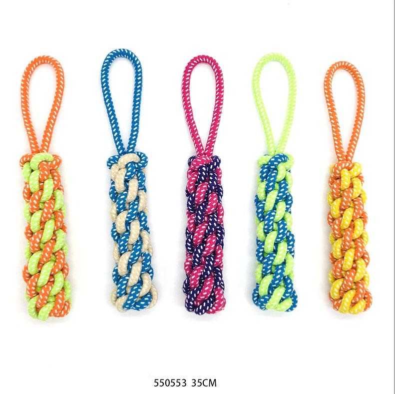 Παιχνίδι σκύλου από σχοινί – 35cm – 12pcs – 550553