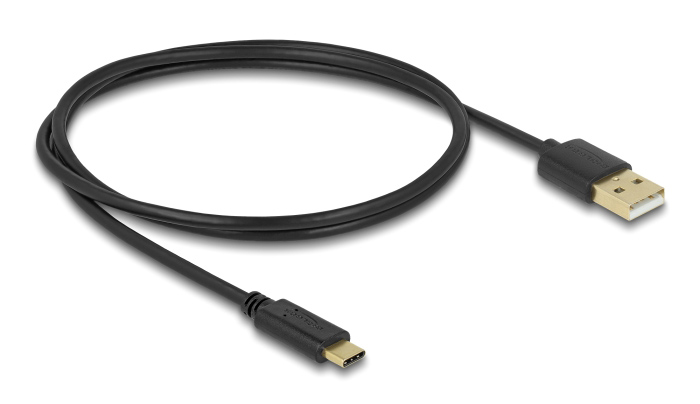 DELOCK USB-C switch 18911, 2 σε 1 bidirectional, 10Gbps, 8K, 100W, μαύρο