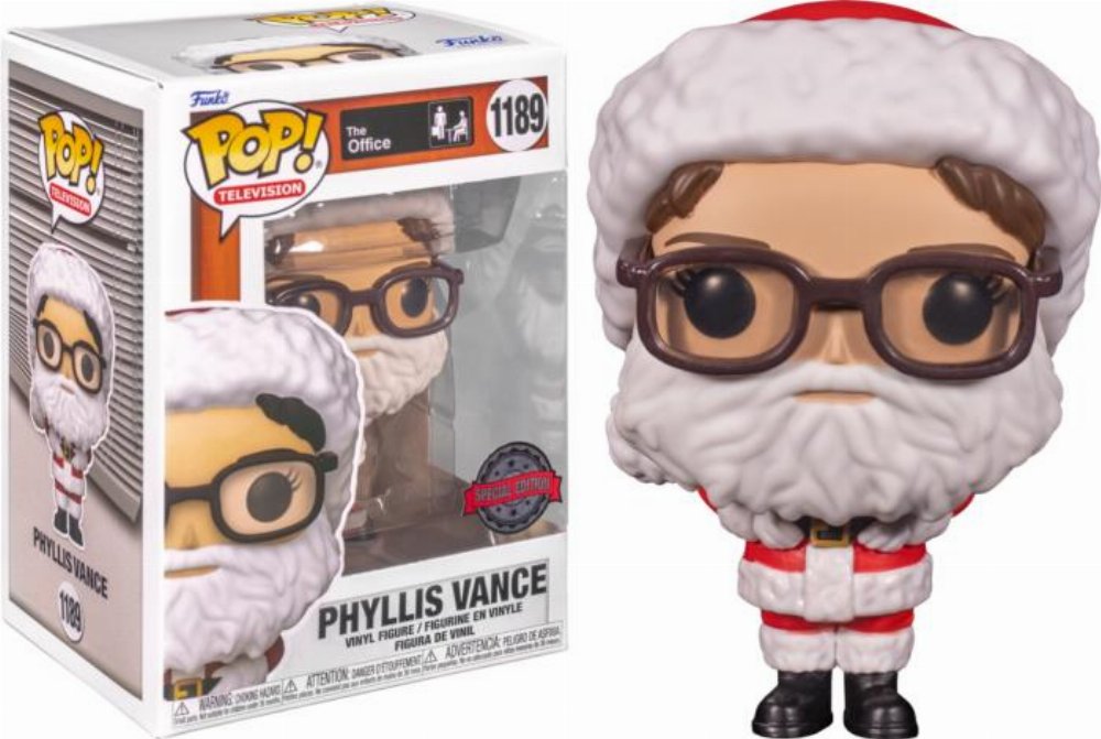 Φιγούρα Funko POP! The Office – Phyllis Vance as Santa #1189 (Exclusive)