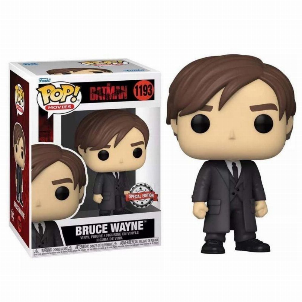 Φιγούρα Funko POP! Movies: The Batman – Bruce Wayne #1193 (Exclusive)