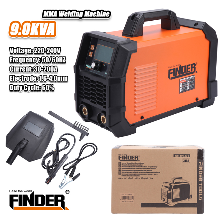 Μηχάνημα ηλεκτροκόλλησης – Inverter – IGBT – MMA – 315A – Finder – 197395
