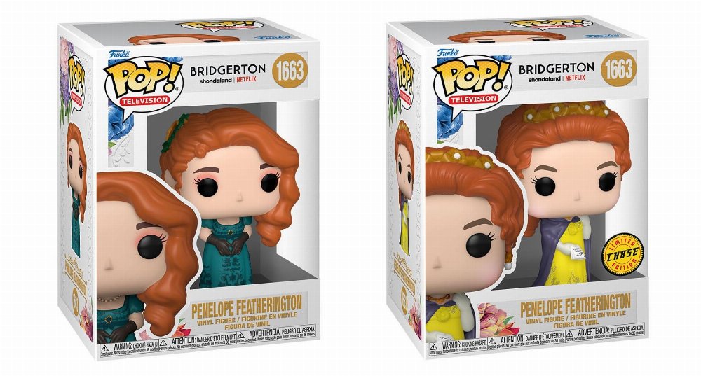 Φιγούρες Funko POP! Bundle of 2: Bridgerton – Penelope Featherington #1663 & Chase
