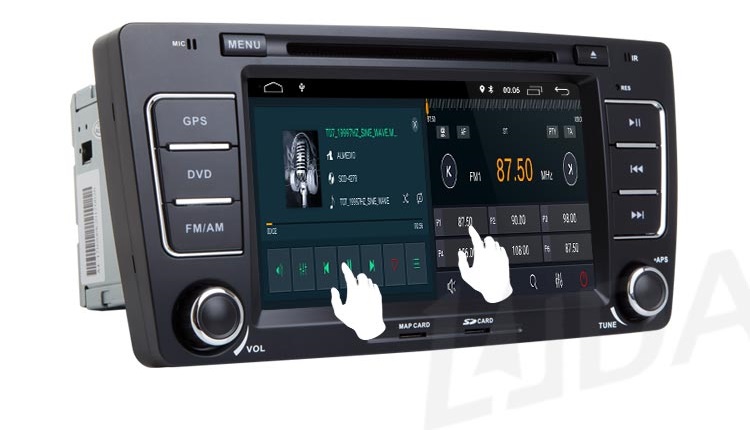 Ηχοσύστημα αυτοκινήτου 2DIN – Skoda Octavia – 8305 – 2+16GB – Android – 000965