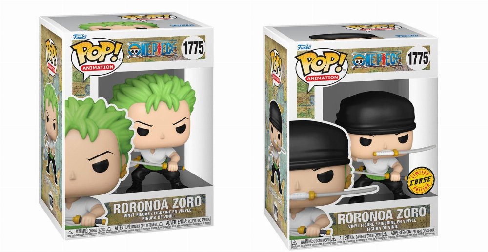 Φιγούρες Funko POP! Bundle of 2: One Piece – Roronoa Zoro #1775 & Chase