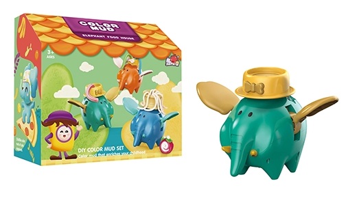 Σετ κατασκευών DIY με πλαστελίνη – Elephant – 5838-37 – 310414
