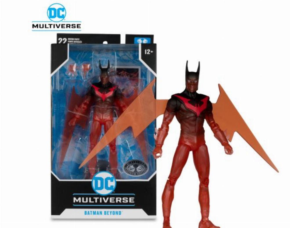 DC Multiverse: Gold Label – Batman Beyond (Batman Beyond: Neo Gothic) Φιγούρα Δράσης (18cm) Platinum Variant