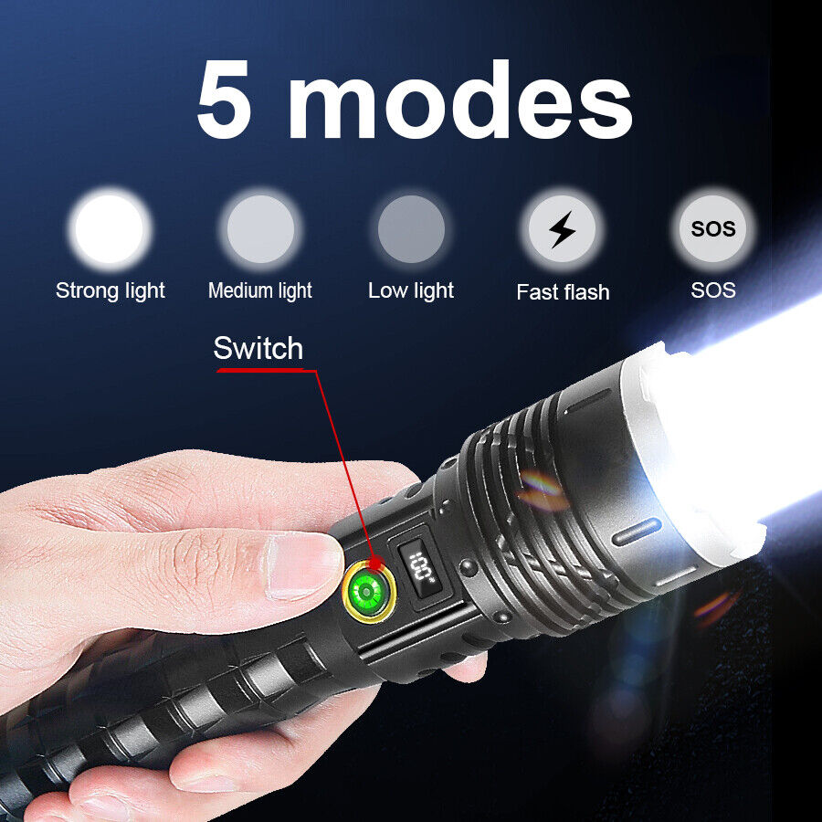 Επαναφορτιζόμενος φακός LED – FA-A59-30W – 460008