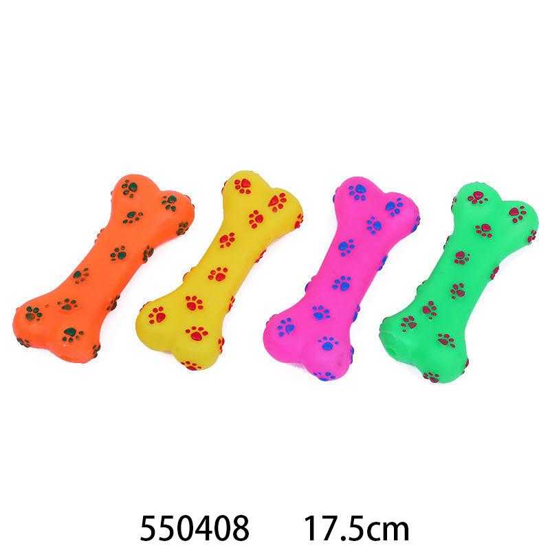 Παιχνίδι σκύλου Latex κόκκαλο – 17.5cm – 12pcs – 550408
