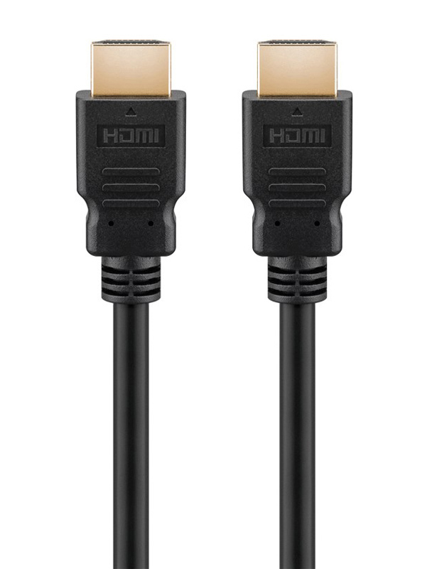 GOOBAY καλώδιο HDMI 2.0 60627, Ethernet, 4K/60Hz, 10.2 Gbps, 15m, μαύρο