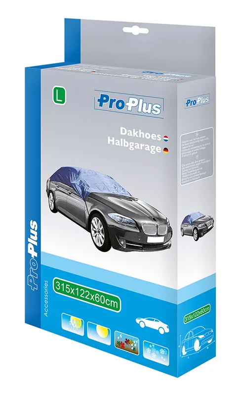 PROPLUS ημικουκούλα αυτοκινήτου 610229 με θήκη, L 315x122x60cm, μπλε