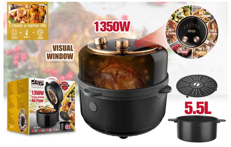 Φριτέζα αέρος – Air fryer – 5.5L – KB2122 – DSP – 613347