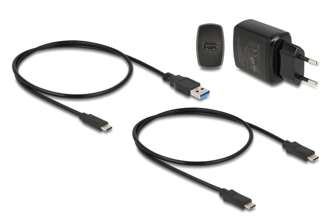 DELOCK docking station 64177, clone function, 2x M.2 NVMe 10 Gbps, μαύρο