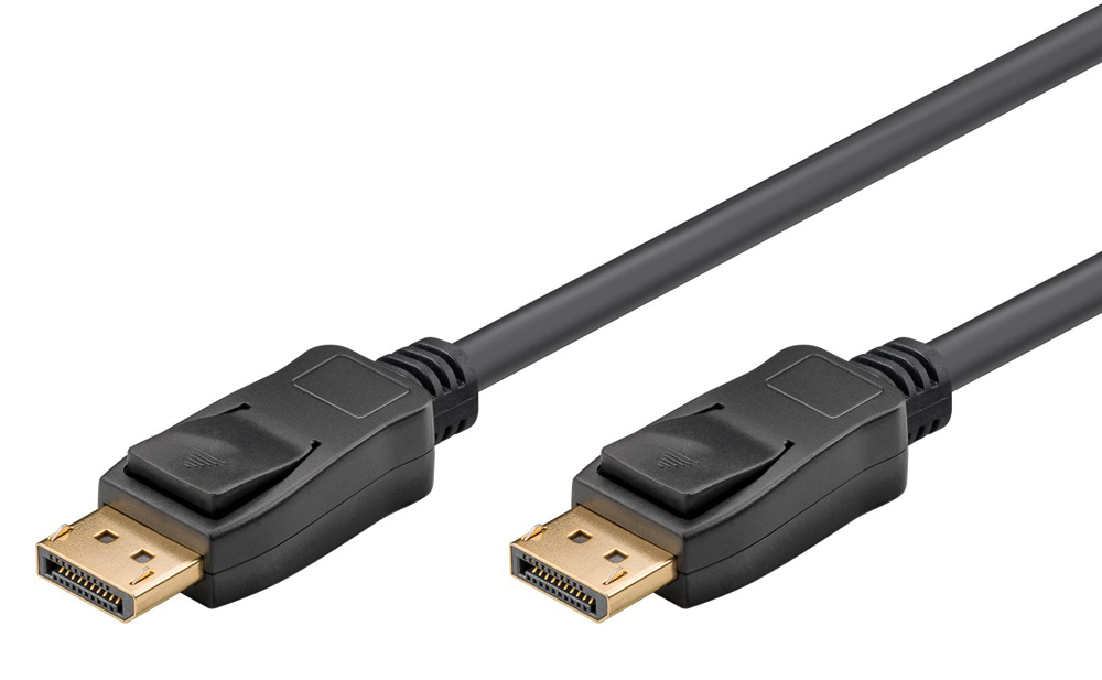 GOOBAY καλώδιο DisplayPort 65809 Certified, 8K/60Hz 32.4 Gbps, 2m, μαύρο