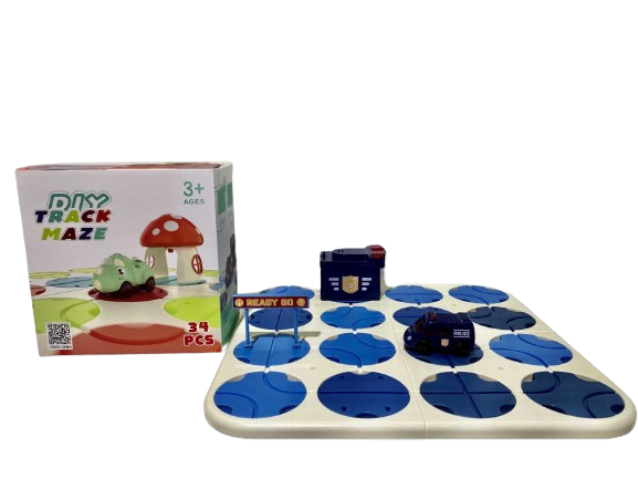Επιτραπέζιο παιχνίδι – Track Maze – 34pcs – D2023-2 – 677105