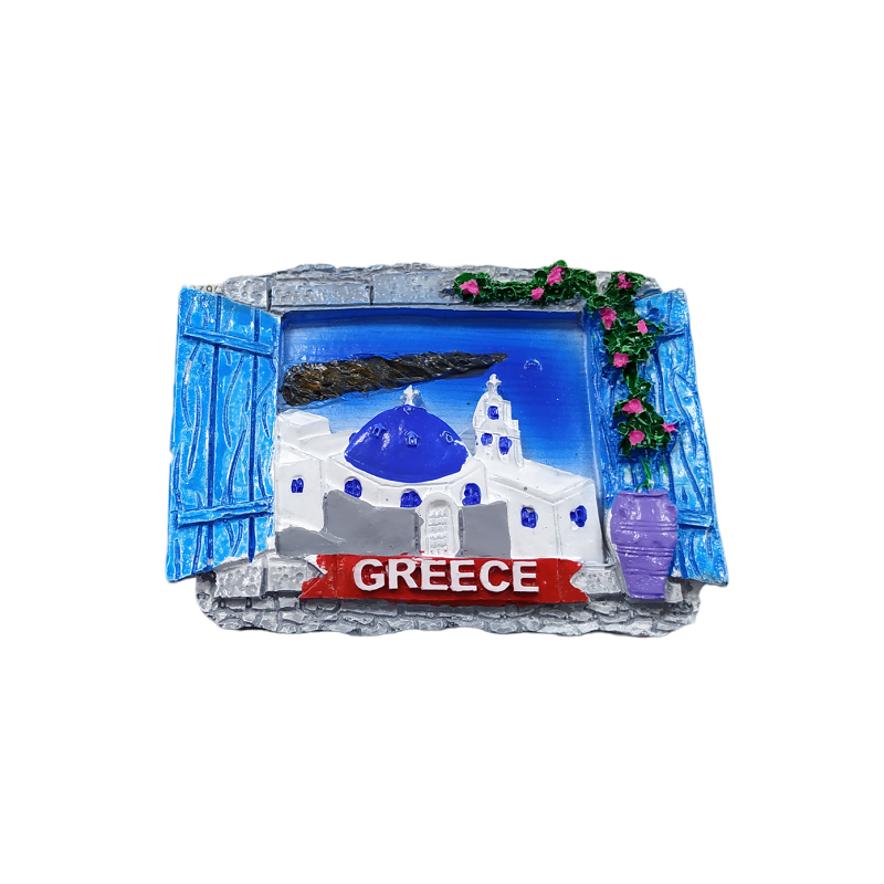 Tουριστικό μαγνητάκι Souvenir – Σετ 12pcs – Resin Magnet – Greece – 678279