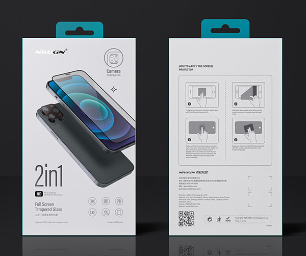 NILLKIN tempered glass & camera protective film για iPhone 13 Pro