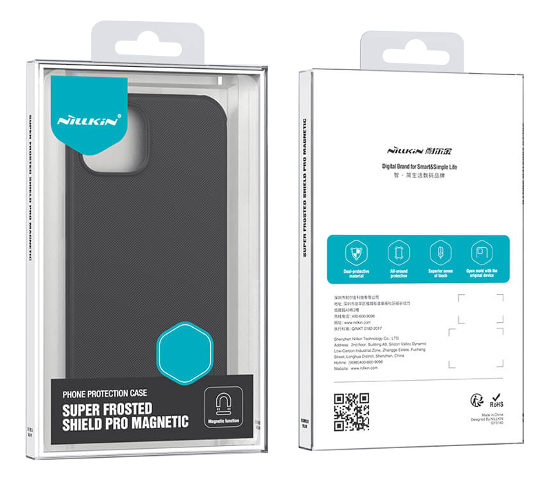 NILLKIN θήκη Super Frosted Shield Pro Magnetic, iPhone 15 Plus, πράσινη