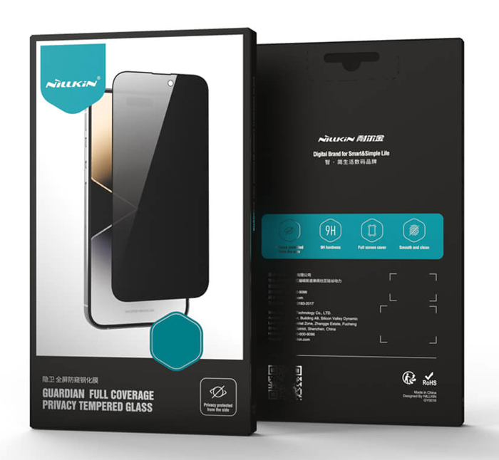 NILLKIN tempered glass Guardian Full Coverage 2.5D για iPhone 15 Pro