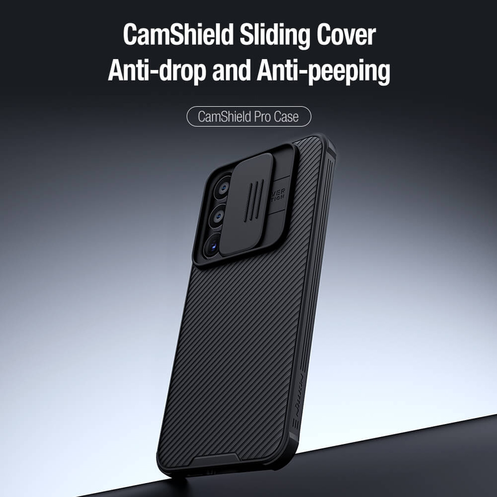 NILLKIN θήκη CamShield Pro για Samsung Galaxy A55, μαύρη
