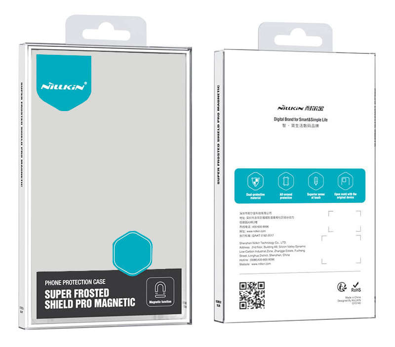 NILLKIN θήκη Super Frosted Shield Pro Magnetic για iPhone 16 Pro, μαύρη