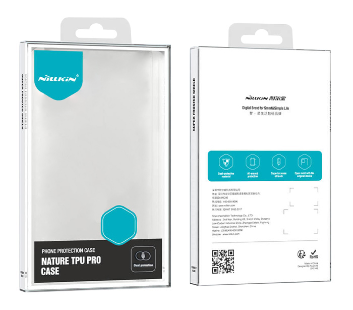 NILLKIN θήκη Nature TPU Pro για iPhone 16, διάφανη